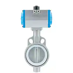 Pneumatic PTFE Sealed Butterfly Valve